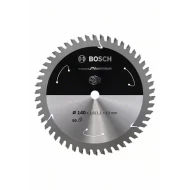 Диск за акумулаторни циркуляри 140x1,6/1,1x10, z=50, Standard for Aluminium, 2608837761, BOSCH