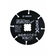 Диск за рязане Carbide Multi Wheel X-LOCK, 115mm; 1mm; 22,23mm, 2608619283, BOSCH