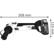 Акумулаторен ъглошлайф GWS 18V-10 SC, 06019G350B, Bosch