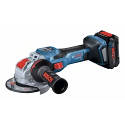 Акумулаторен ъглошлайф BITURBO X-LOCK GWS 18V-15 SC, 2x8.0Ah, L-BOXX, 06019H6501, Bosch