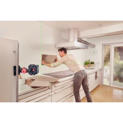 Лазер с кръстосани линии Quigo green,12m, 0603663C00, BOSCH