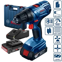 Винтоверт акумулаторен GSR 180-LI, 2x2Ah, куфар, 06019F8109, BOSCH