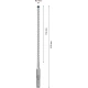 Свредло за перфоратор EXPERT SDS-plus-7Х 6x150x215 mm, 2608900073, BOSCH
