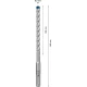 Свредло за перфоратор EXPERT SDS-plus-7Х 8x100x165 mm, 2608900088, BOSCH