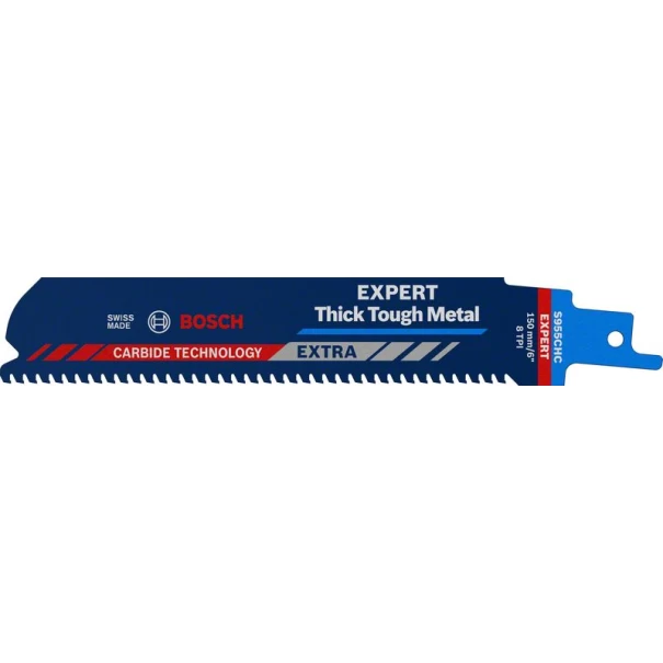 Нож за саблен трион EXPERT 'Thick Tough Metal' S 955 CHC 1 бр., 2608900365, BOSCH