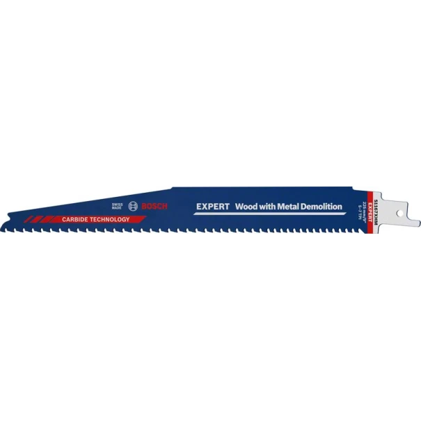 Нож за саблен трион EXPERT 'Wood with Metal Demolition' S 1167 XHM 10 бр., 2608900400, BOSCH