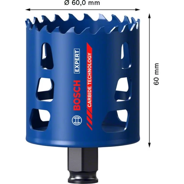 Боркорона EXPERT Tough Material 60 x 60 mm, 2608900429, BOSCH