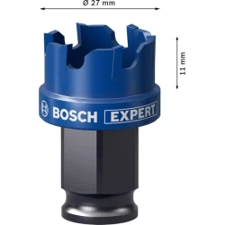 Боркорона EXPERT Sheet Metal 27 x 5 mm, 2608900495, BOSCH