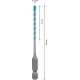 Свредло EXPERT HEX-9 MultiConstruction 3 x 45 x 90 mm, 2608900569, BOSCH