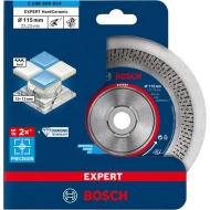 Диамантен диск за рязане EXPERT HardCeramic 115 x 22,23 x 1,4 x 10 mm, 2608900654, BOSCH