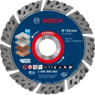 Диамантен диск EXPERT MultiMaterial 125 x 22,23 x 2,2 x 12 mm, 2608900660, BOSCH