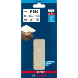 Абразивна мрежа EXPERT M480 за виброшлайф 80 x 133 mm, G 150, 10бр, 2608900737, BOSCH
