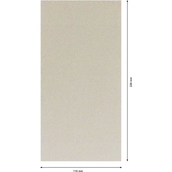 Абразивна мрежа EXPERT M480 за виброшлайф 115 x 230 mm, G 180, 10бр, 2608900765, BOSCH