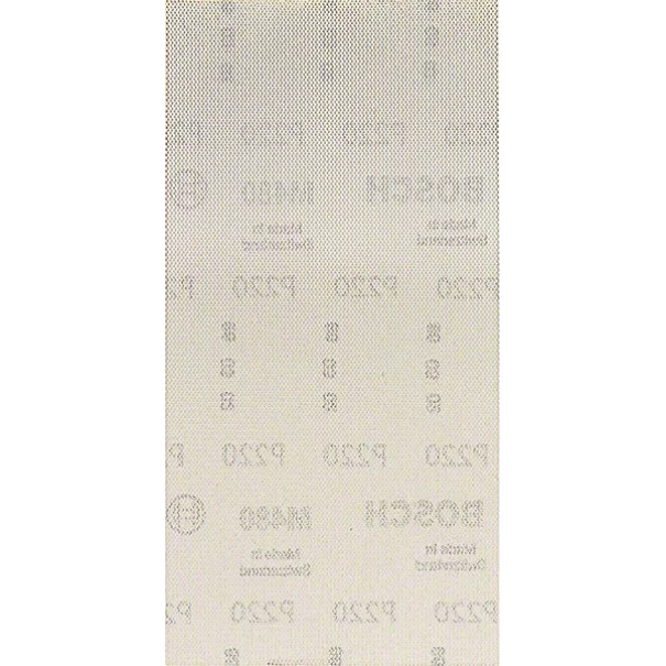 Абразивна мрежа EXPERT M480 за виброшлайф 115 x 230 mm, G 220, 10бр, 2608900766, BOSCH