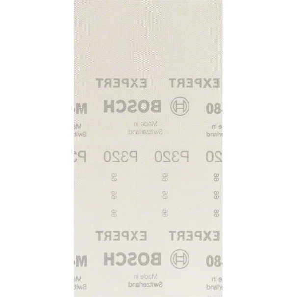 Абразивна мрежа EXPERT M480 за виброшлайф 115 x 230 mm, G 320, 50бр, 2608900774, BOSCH