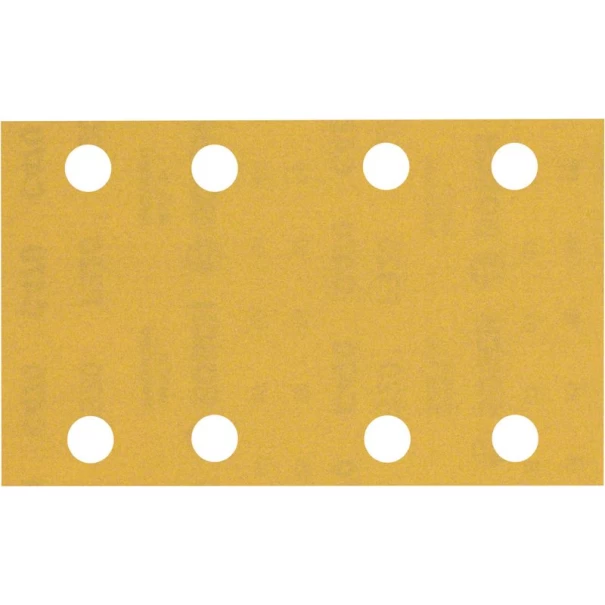 Шкурка EXPERT C470 с 8 отвора, за виброшлайфи, 80 x 133 mm, G 320 10бр, 2608900884, BOSCH