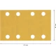 Шкурка EXPERT C470 с 8 отвора, за виброшлайфи, 80 x 133 mm, G 320 10бр, 2608900884, BOSCH
