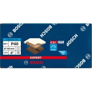 Шкурка EXPERT C470 с множество отвори за ексцентършлайф 150 mm, G 40 50бр, 2608901135, BOSCH
