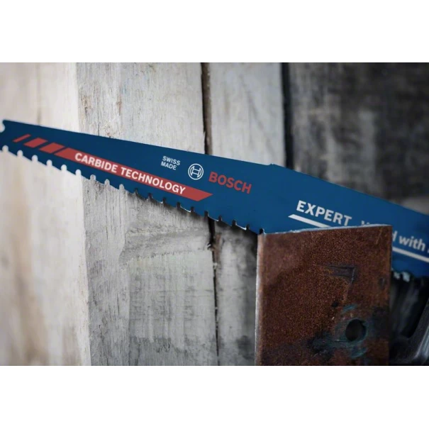 Нож EXPERT 'Wood with Metal Demolition' S 1267 XHM за саблен трион 1бр, 2608900401, BOSCH