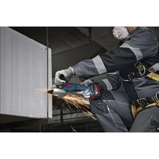 Акумулаторен ъглошлайф GWS 18V-8, 1x4Ah, GAL18V-40,  куфар, 06019N9021, BOSCH