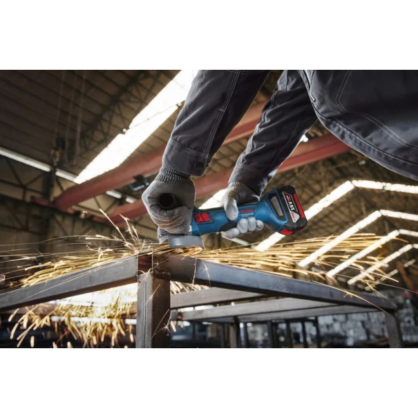 Акумулаторен ъглошлайф GWS 18V-8, 1x4Ah, GAL18V-40,  куфар, 06019N9021, BOSCH