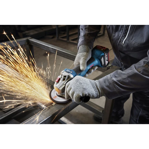 Акумулаторен ъглошлайф GWS 18V-8, 1x4Ah, GAL18V-40,  куфар, 06019N9021, BOSCH