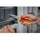 Клещи захващащи полукръгли с резец VDE, 200 mm, 1600A02NE3, BOSCH