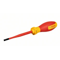 Отвертка плоска изолирана VDE SL4.5x100, 1600A02NC2, BOSCH