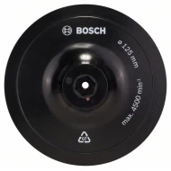 Диск със захват тип „Велкро“, 125 mm, 8 mm, 1 бр, 1609200154, BOSCH