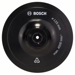 Диск със захват тип „Велкро“, 125 mm, 8 mm, 1 бр, 1609200154, BOSCH