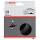 Диск подложен, 125 mm, 8 mm, 1 бр, 1609200240, BOSCH