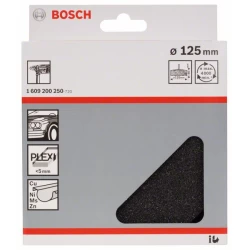 Гъба за полиране, 125 mm, 1 бр, 1609200250, BOSCH