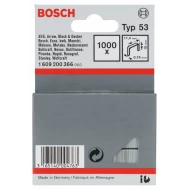 Скоба от фина тел тип 53, 11,4x0,74x10 mm, 1000 бр, 1609200366, BOSCH