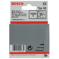 Скоба с тесен гръб тип 55, 6x1,08x19 mm, 1000 бр, 1609200373, BOSCH
