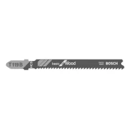 Нож за прободен трион T 119 B, Basic for Wood, 5бр, 2608630037, BOSCH