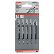 Нож за прободен трион T 119 BO, Basic for Wood, 5бр, 2608630310, BOSCH