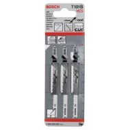 Нож за прободен трион T 101 B, Clean for Wood, 3бр, 2608630557, BOSCH