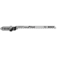 Нож за прободен трион T 101 AO, Clean for Wood, 3бр, 2608630559, BOSCH
