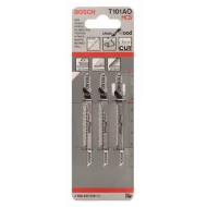 Нож за прободен трион T 101 AO, Clean for Wood, 3бр, 2608630559, BOSCH