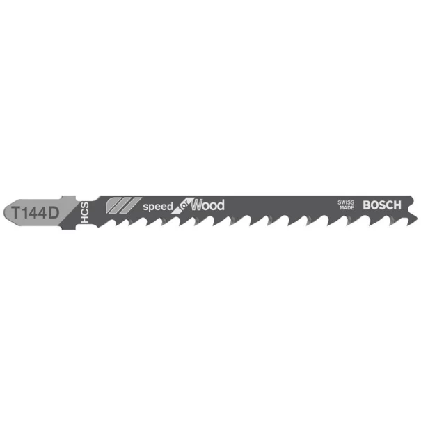 Нож за прободен трион T 144 D, Speed for Wood, 3бр, 2608630560, BOSCH
