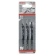 Нож за прободен трион T 144 D, Speed for Wood, 3бр, 2608630560, BOSCH
