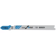Нож за прободен трион T 118 A, Basic for Metal, 5бр, 2608631013, BOSCH
