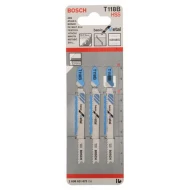 Нож за прободен трион T 118 B, Basic for Metal, 3бр, 2608631673, BOSCH
