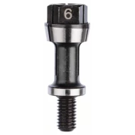 Цанга захващаща  със затягаща гайка 6 mm, 1608570043, BOSCH