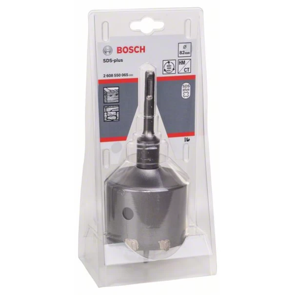 Боркорона за ядково пробиване SDS-plus, 82x54x72, 1бр, 2608550065, BOSCH
