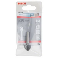 Зенкер конусен HSS, с 5 остриета х 90°, Ø16,0x43x1/4, захват Ø8mm, 1бр, 2608596372, BOSCH