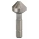 Зенкер конусен HSS с 3 остриета х 90°, Ø16,5x40, HEX 1/4, 1бр, 2608596408, BOSCH