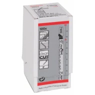 Нож за прободен трион T 101 D, Clean for Wood, 100бр, 2608637877, BOSCH