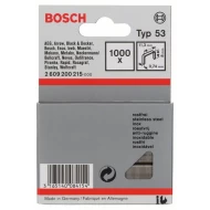 Скоба от фина тел тип 53, 11,4x0,74x8 mm, 1000 бр, 2609200215, BOSCH