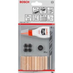 Комплект дървени дюбели, 32ч, 2607000542, BOSCH
